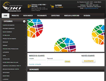 Tablet Screenshot of ckiinternacional.net